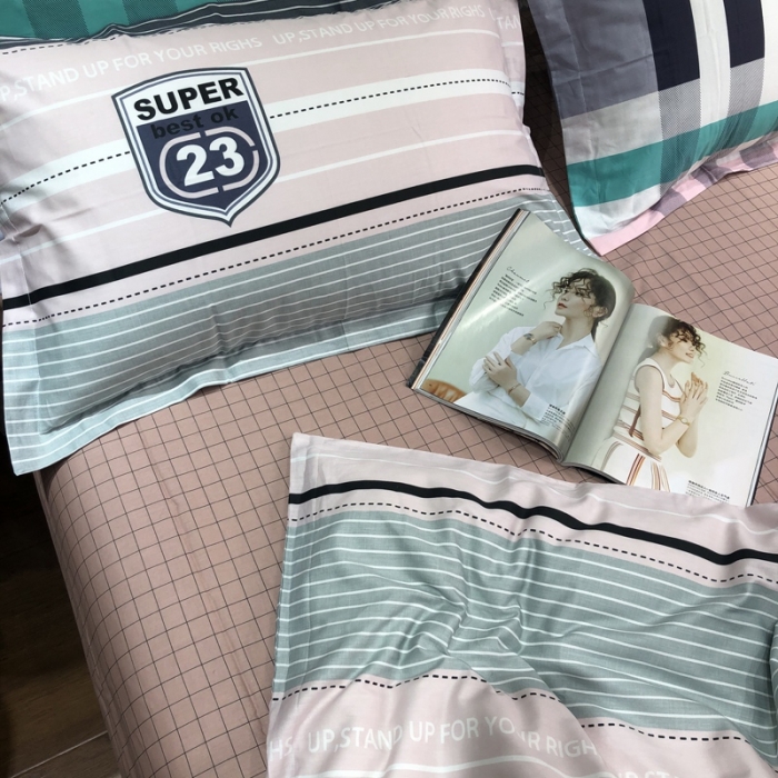 91家纺网 家纺一手货源 找家纺 润缦 2020新款13070全棉四件套 冬日恋歌