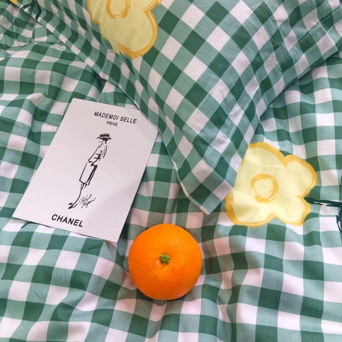 91家纺网 家纺一手货源 找家纺 润缦 2020新款13070全棉四件套 快乐小花