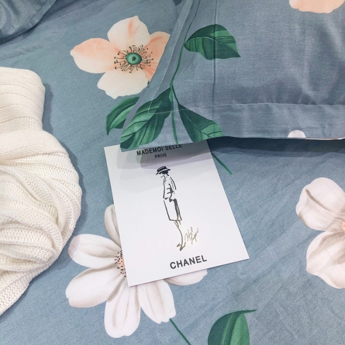 91家纺网 家纺一手货源 找家纺 润缦 2020新款13070全棉四件套 迷梦花香