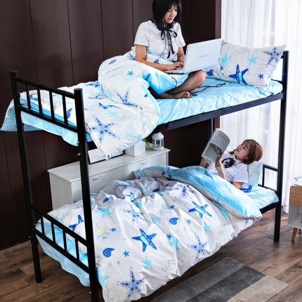 91家纺网 家纺一手货源 找家纺 （总）美真家纺 大学生上下铺宿舍床三件套多件套被芯床垫