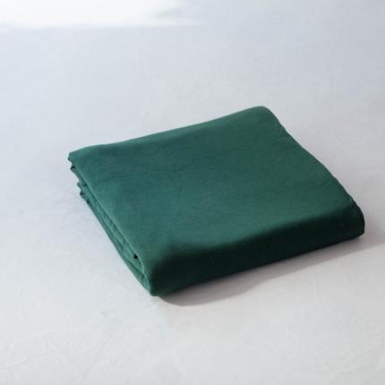 91家纺网 家纺一手货源 找家纺 华超针织 2021新款针织纯色系列单被套 墨绿被套