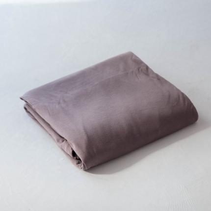 91家纺网 家纺一手货源 找家纺 华超针织 2021新款针织纯色系列单被套 藕色被套