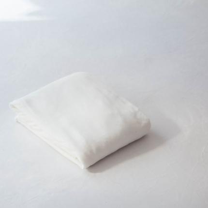 华超针织 2021新款针织纯色单品床笠 白色