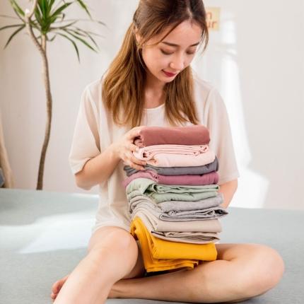 （总）华超针织 2021新款针织纯色单品枕套单只