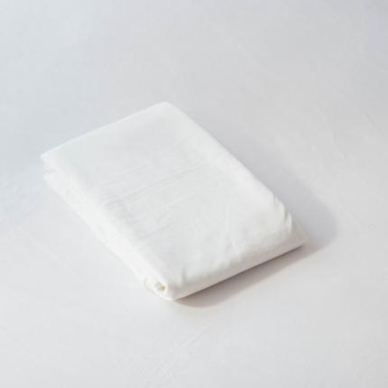 华超针织 2021新款针织纯色单品枕套单只 白色枕套