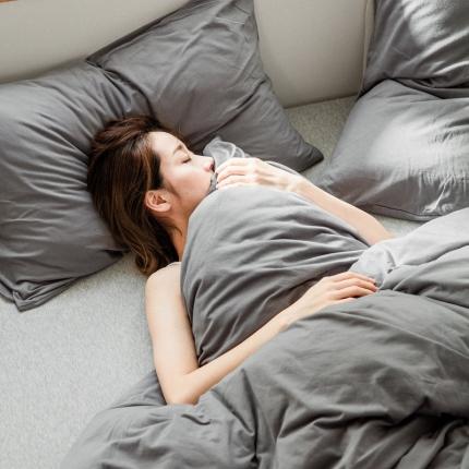 91家纺网 家纺一手货源 找家纺 （总）华超针织 2021新款针织纯色四件套