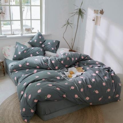 91家纺网 家纺一手货源 找家纺 （总）华超针织 2021新款针织活性印花四件套