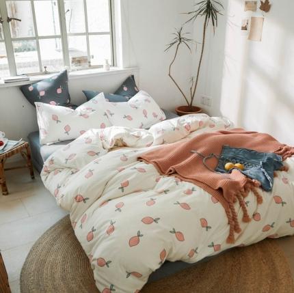 91家纺网 家纺一手货源 找家纺 （总）华超针织 2021新款针织活性印花四件套