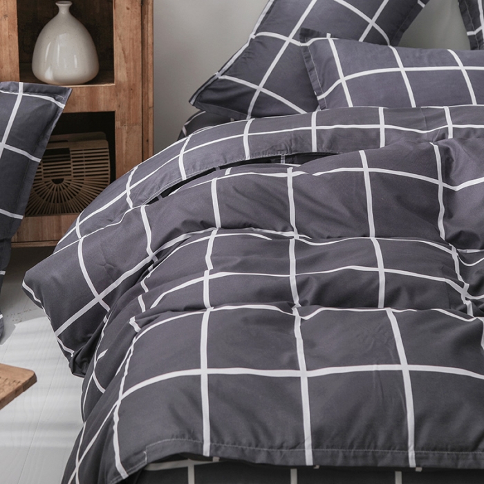 91家纺网 家纺一手货源 找家纺 赫然家纺 新款舒适柔软亲肤爆款芦荟棉四件套货源充足 梦格