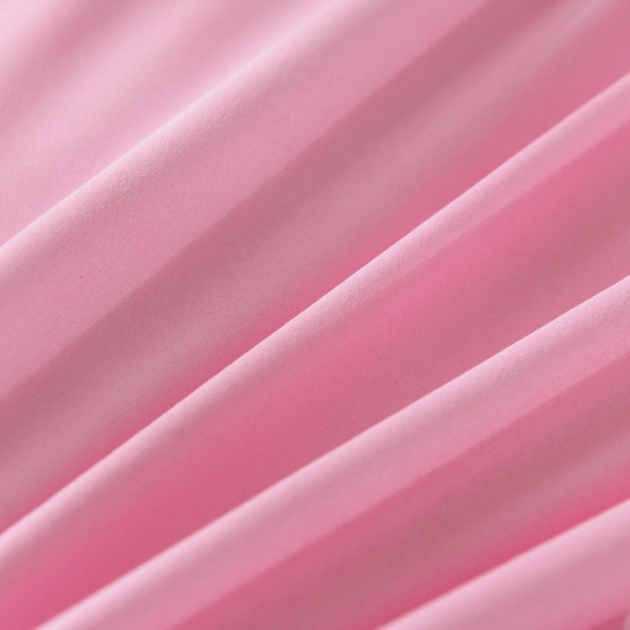 91家纺网 家纺一手货源 找家纺 赫然家纺 新款舒适柔软亲肤爆款芦荟棉四件套货源充足 心情粉