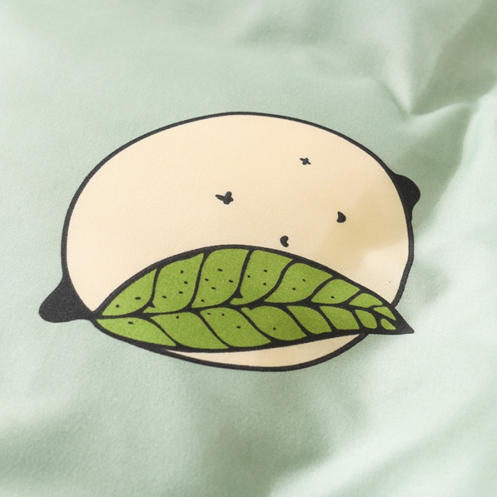 91家纺网 家纺一手货源 找家纺 赫然家纺 新款芦荟棉单品被套 清新夏日