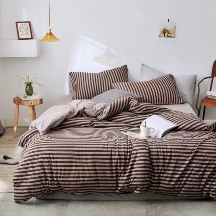 91家纺网 家纺一手货源 找家纺 （总）华超针织 2021新款针织四件套