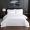 91家纺网 家纺一手货源 找家纺 2023年新款星级酒店宾馆床上用品专用白色纯棉被单加厚美容院床单9