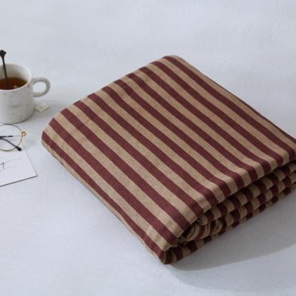 华超针织 2021新款针织单品被套 混紫被套