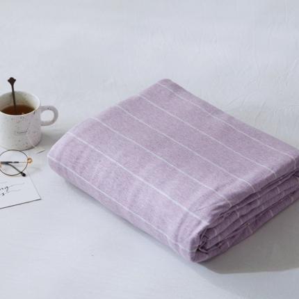 91家纺网 家纺一手货源 找家纺 华超针织 2021新款针织单品被套 紫宽被套