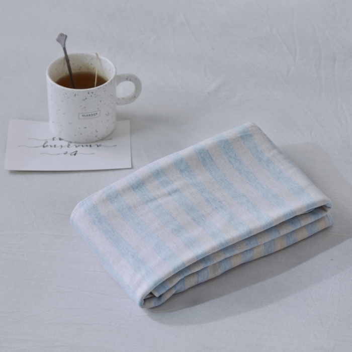 91家纺网 家纺一手货源 找家纺 华超针织 2021新款针织枕套单只 蓝米枕套