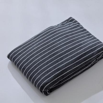 91家纺网 家纺一手货源 找家纺 华超针织 2021新款针织床笠 黑白细条