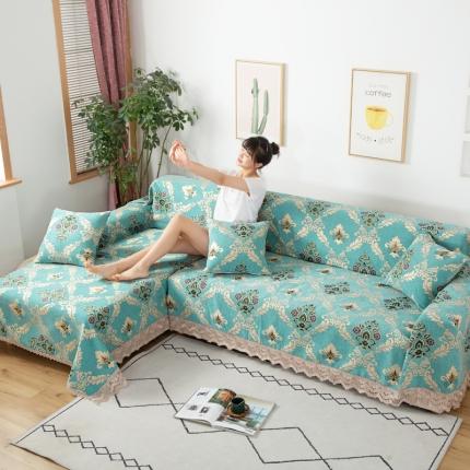 91家纺网 家纺一手货源 找家纺 （总）启博 2022全盖雪尼尔沙发巾沙发垫沙发套沙发罩