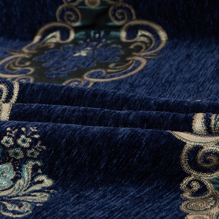 91家纺网 家纺一手货源 找家纺 启博 2022全盖雪尼尔沙发巾沙发垫沙发套沙发罩 欧式花纹