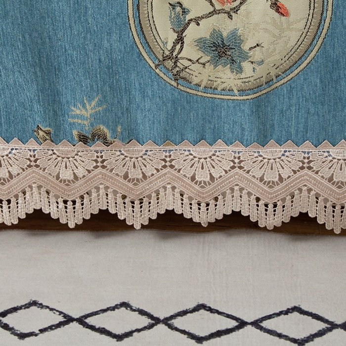 91家纺网 家纺一手货源 找家纺 启博 2022全盖雪尼尔沙发巾沙发垫沙发套沙发罩 梅上枝头