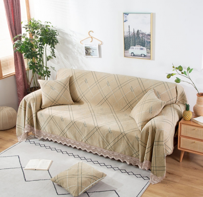 91家纺网 家纺一手货源 找家纺 启博 2022全盖雪尼尔沙发巾沙发垫沙发套沙发罩 格调