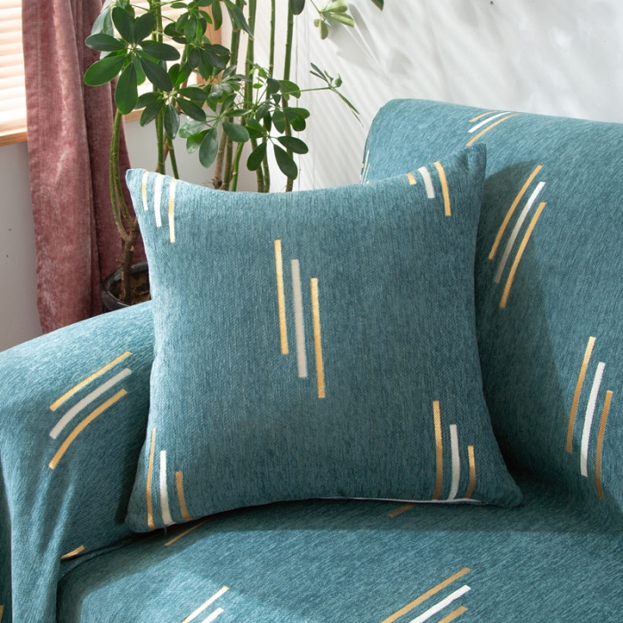 91家纺网 家纺一手货源 找家纺 启博 2022全盖雪尼尔沙发巾沙发垫沙发套沙发罩 流星雨