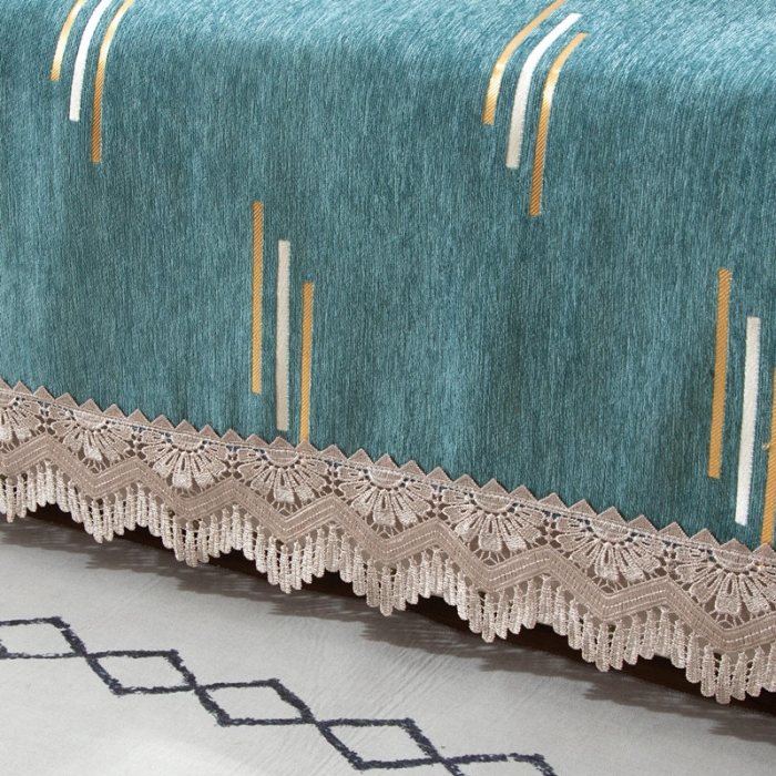 91家纺网 家纺一手货源 找家纺 启博 2022全盖雪尼尔沙发巾沙发垫沙发套沙发罩 流星雨