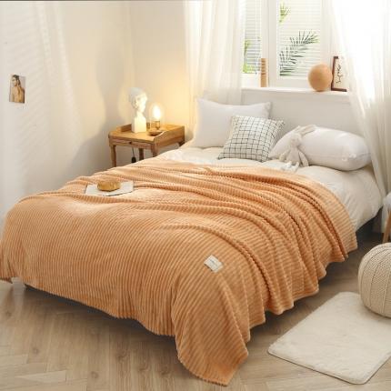 91家纺网 家纺一手货源 找家纺 （总）能好家纺 2022新款魔法绒毛毯牛奶绒双面法莱绒抽条