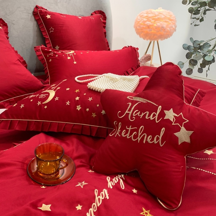 91家纺网 家纺一手货源 找家纺 馨蕊家居 2021春夏高定系列 星辰