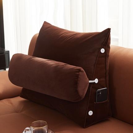 91家纺网 家纺一手货源 找家纺 （总）沐沐 2026新款臻绒带头枕小靠背