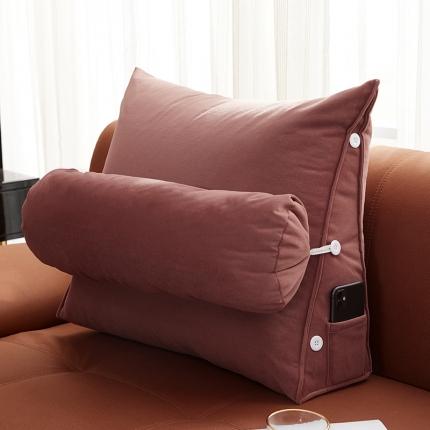 91家纺网 家纺一手货源 找家纺 （总）沐沐 2026新款臻绒带头枕小靠背