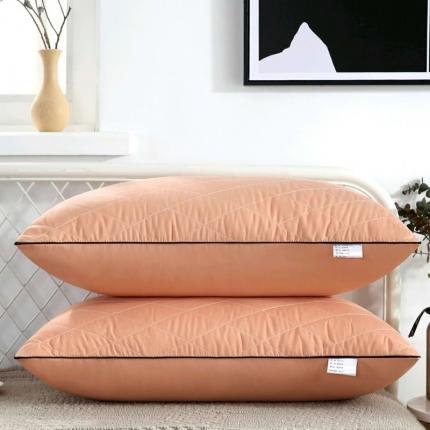 91家纺网 家纺一手货源 找家纺 天意美 2020新款单边绗绣枕芯枕头48*74cm一只 玉色