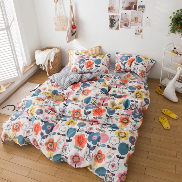 91家纺网 家纺一手货源 找家纺 （总）窝米 2020春夏新品13370全棉四件套萌宠风系列