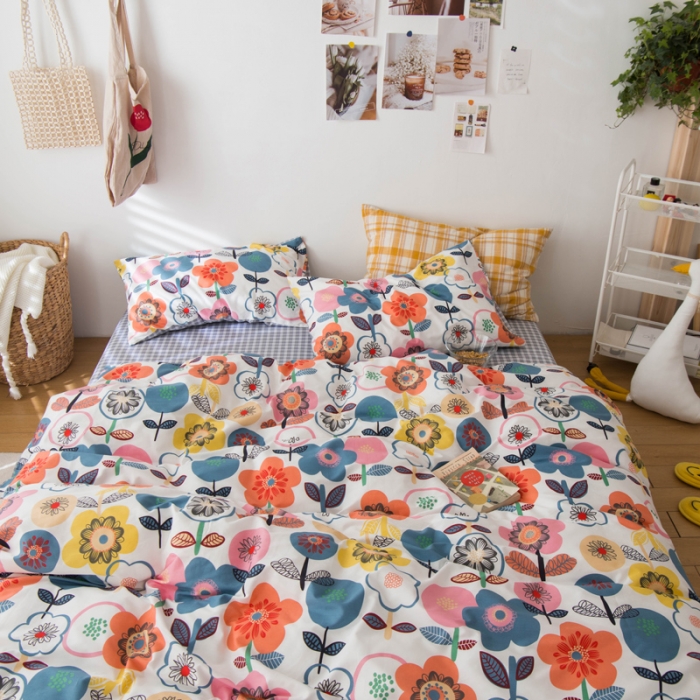 91家纺网 家纺一手货源 找家纺 （总）窝米 2020春夏新品13370全棉四件套萌宠风系列