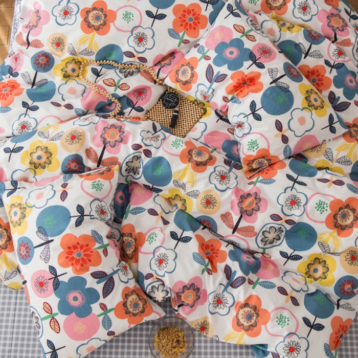 91家纺网 家纺一手货源 找家纺 （总）窝米 2020春夏新品13370全棉四件套萌宠风系列