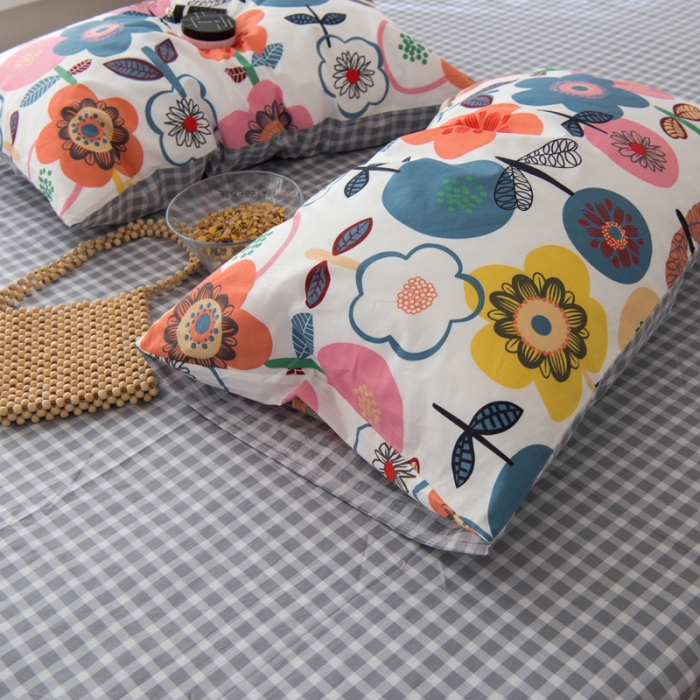 91家纺网 家纺一手货源 找家纺 窝米 2020春夏新品13370全棉四件套萌宠风系列 房间