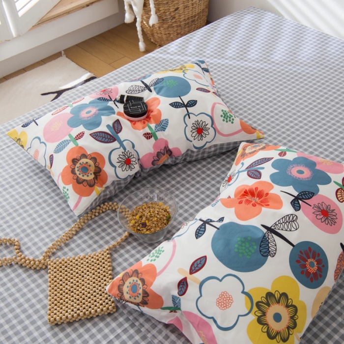 91家纺网 家纺一手货源 找家纺 窝米 2020春夏新品13370全棉四件套萌宠风系列 房间