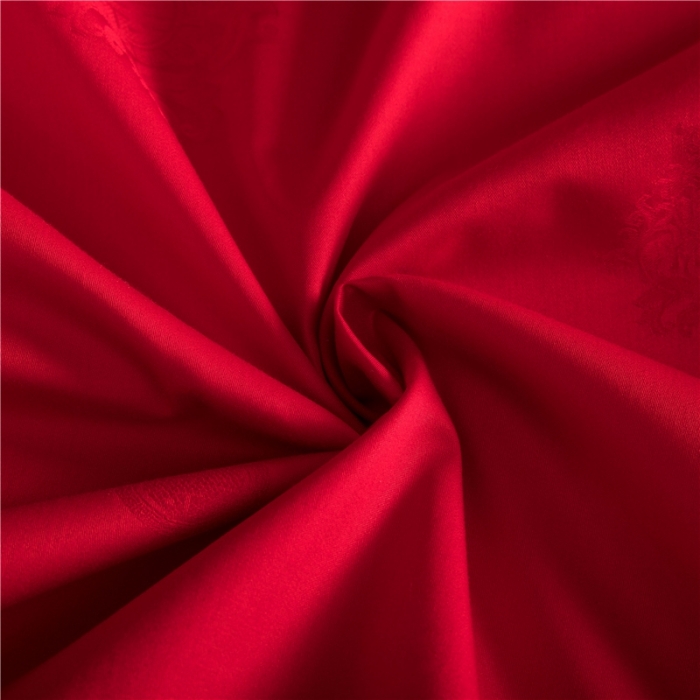 91家纺网 家纺一手货源 找家纺 2025新款120S全棉刺绣贡缎提花婚庆四件套多件套吉祥如意