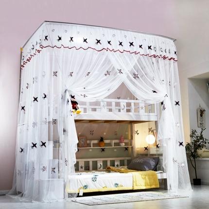 91家纺网 家纺一手货源 找家纺 （总）卓尔居 2022新款子母床伸缩蚊帐