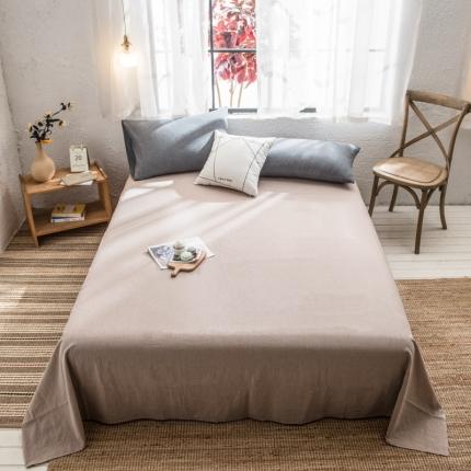 91家纺网 家纺一手货源 找家纺 （总）佳梦达 2020新款全色织全棉水洗双拼单床单