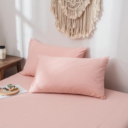 91家纺网 家纺一手货源 找家纺 （总）佳梦达 2020新款全棉水洗纯色单枕套