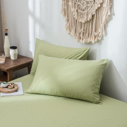 91家纺网 家纺一手货源 找家纺 （总）佳梦达 2020新款全棉水洗纯色单枕套