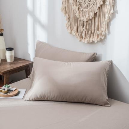 91家纺网 家纺一手货源 找家纺 （总）佳梦达 2020新款全棉水洗纯色单枕套