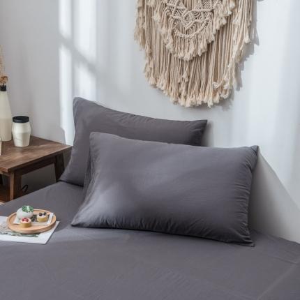 91家纺网 家纺一手货源 找家纺 （总）佳梦达 2020新款全棉水洗纯色单枕套