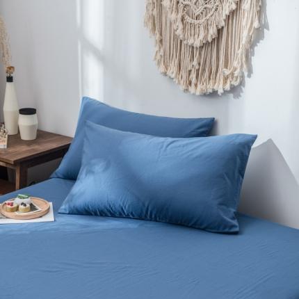 91家纺网 家纺一手货源 找家纺 （总）佳梦达 2020新款全棉水洗纯色单枕套