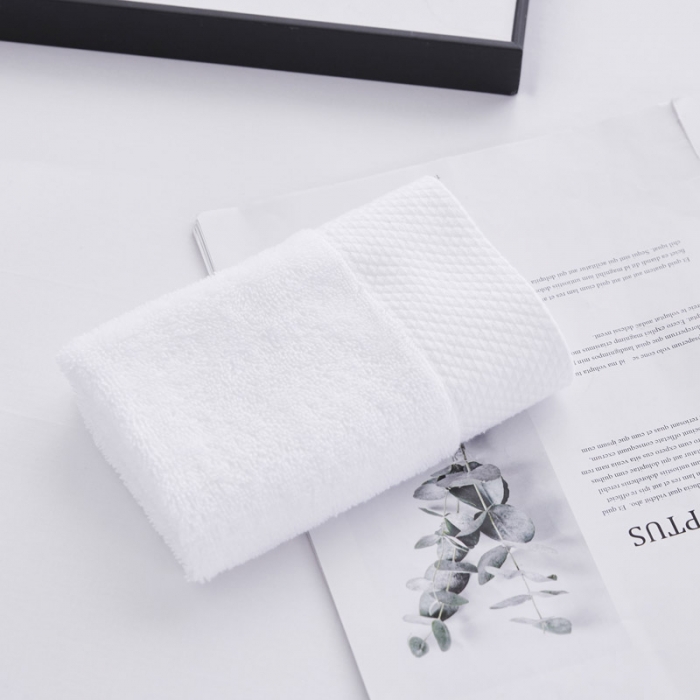 91家纺网 家纺一手货源 找家纺 罗菲尼酒店用品2025新款全棉毛巾浴巾系列 本白