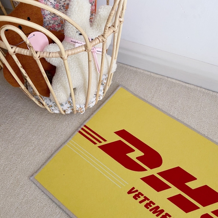 91家纺网 家纺一手货源 找家纺 星期八 2020新款ins卡通地垫 DHL