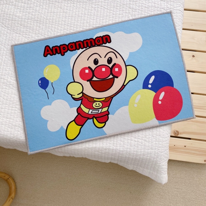 91家纺网 家纺一手货源 找家纺 星期八 2020新款ins卡通地垫 面包超人