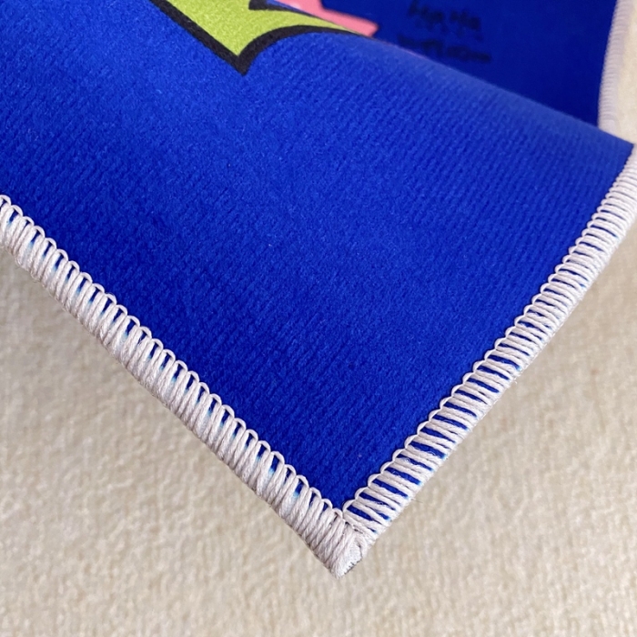 91家纺网 家纺一手货源 找家纺 星期八 2020新款ins卡通地垫 你好男孩