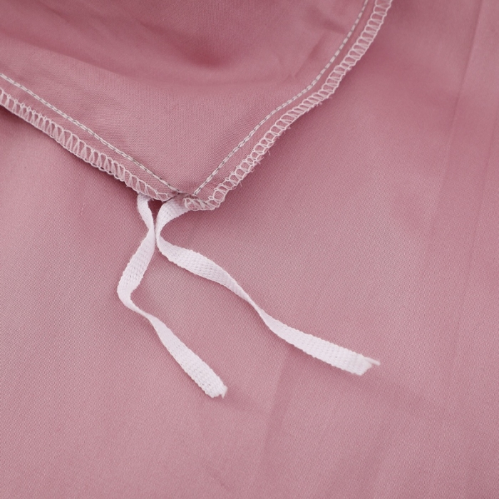 91家纺网 家纺一手货源 找家纺 艾丽莎浅豆沙 全棉60长绒棉蕾丝四件套 纯棉60S支韩版花边